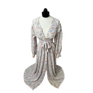 Lily of France Multicolor Floral Robe